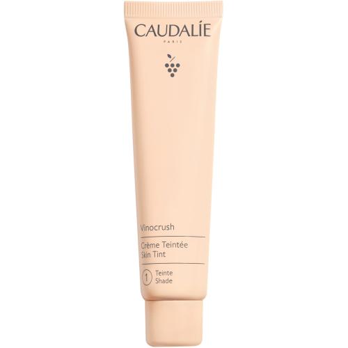 Caudalie Vinocrush Skin Tint Ενυδατική - Καταπραϋντική Κρέμα Ημέρας με Υαλουρονικό Οξύ, Νιασιναμίδη & Φυσικές Χρωστικές 30ml - Shade 1